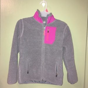 Girls purple and gray jacket